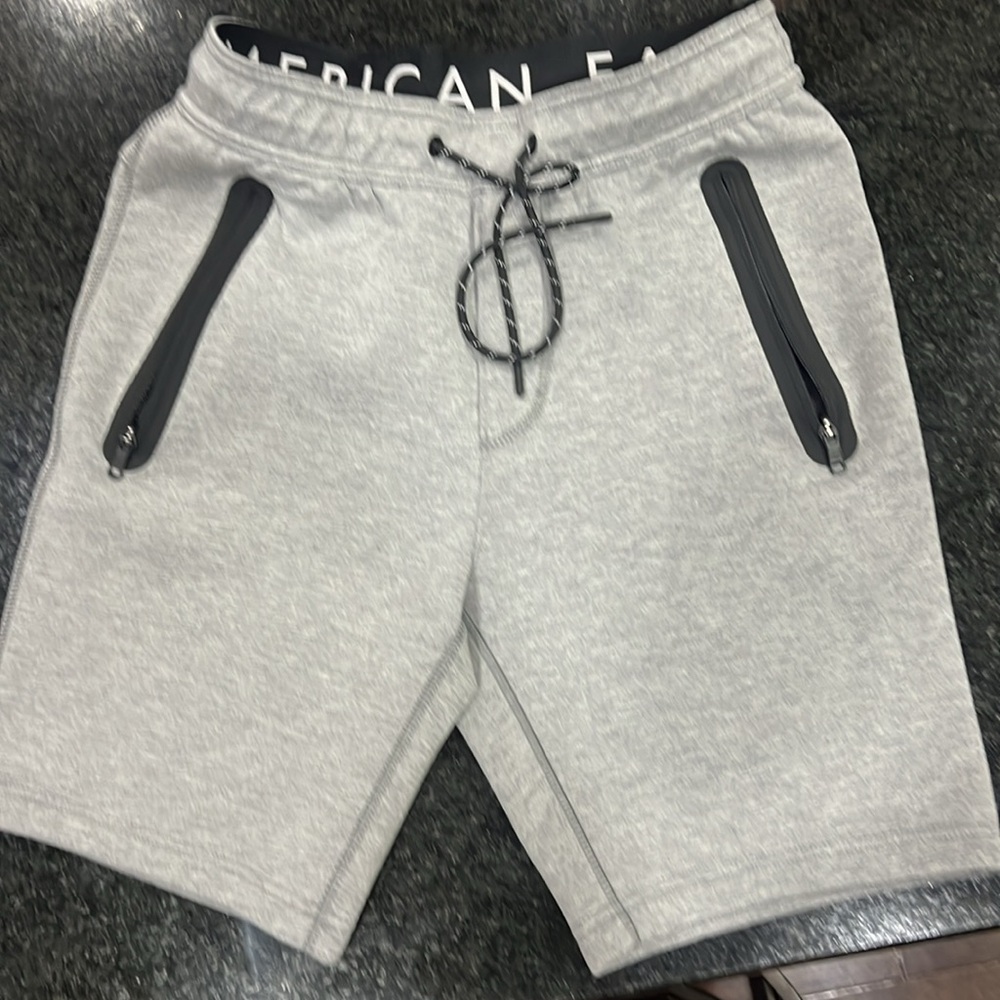 American Eagle Jogger Shorts light Gray